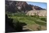 Rugged Landscapes and Green Patchwork Fields Near Shahr-E Zohak, Afghanistan, Asia-Alex Treadway-Mounted Photographic Print