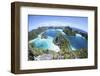 Rugged Limestone Islands Surround a Gorgeous Lagoon in Raja Ampat-Stocktrek Images-Framed Photographic Print