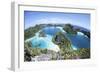 Rugged Limestone Islands Surround a Gorgeous Lagoon in Raja Ampat-Stocktrek Images-Framed Photographic Print