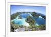 Rugged Limestone Islands Surround a Gorgeous Lagoon in Raja Ampat-Stocktrek Images-Framed Photographic Print