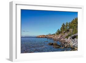 Rugged North Shore of Lake Superior, Ontario, Canada-null-Framed Photographic Print