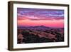 Rugged Red Skies Over Mount Diablo, Walnut Creek California-Vincent James-Framed Photographic Print