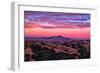 Rugged Red Skies Over Mount Diablo, Walnut Creek California-Vincent James-Framed Photographic Print