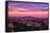 Rugged Red Skies Over Mount Diablo, Walnut Creek California-Vincent James-Framed Stretched Canvas