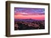 Rugged Red Skies Over Mount Diablo, Walnut Creek California-Vincent James-Framed Photographic Print