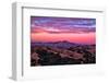 Rugged Red Skies Over Mount Diablo, Walnut Creek California-Vincent James-Framed Photographic Print