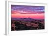 Rugged Red Skies Over Mount Diablo, Walnut Creek California-Vincent James-Framed Photographic Print