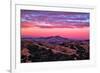 Rugged Red Skies Over Mount Diablo, Walnut Creek California-Vincent James-Framed Photographic Print