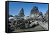 Rugged Sea Stacks Near Haystack Rock at Cannon Beach, Oregon-Greg Probst-Framed Stretched Canvas