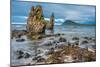 Rugged Volcanic Landscapes Along the Strandir Coast, West Fjords, Iceland-Luis Leamus-Mounted Photographic Print