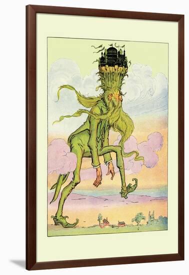 Ruggedo Tramping Like a Giant-John R. Neill-Framed Art Print