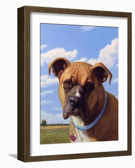 Rugger-James W. Johnson-Framed Giclee Print