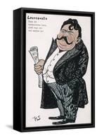 Ruggero Leoncavallo Italian Opera Composer Looking Rather Pleased with Himself-null-Framed Stretched Canvas