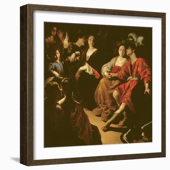 Ruggiero and Alcina, or the Reunion of the Newly-Weds-Rutilio Manetti-Framed Giclee Print