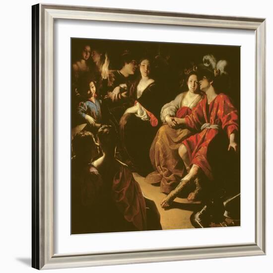 Ruggiero and Alcina, or the Reunion of the Newly-Weds-Rutilio Manetti-Framed Giclee Print