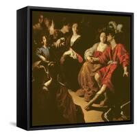 Ruggiero and Alcina, or the Reunion of the Newly-Weds-Rutilio Manetti-Framed Stretched Canvas