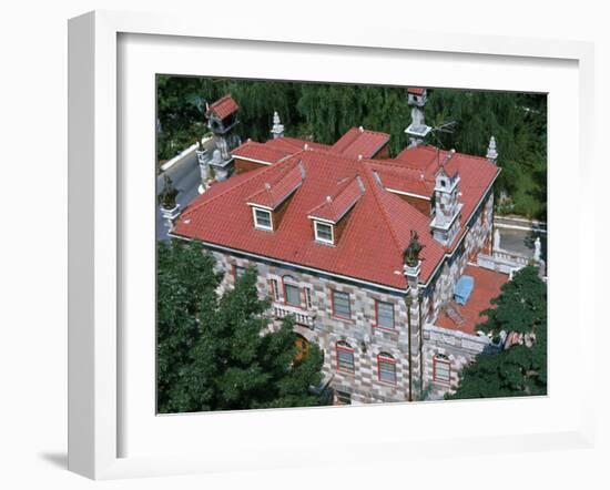 Ruggiero Boiardo's Baronial Mansion Was Used as a Meeting Place by Crime Thiefs-null-Framed Photographic Print