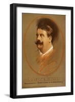Ruggiero Leoncavallo (1858-191), C. 1906-null-Framed Giclee Print