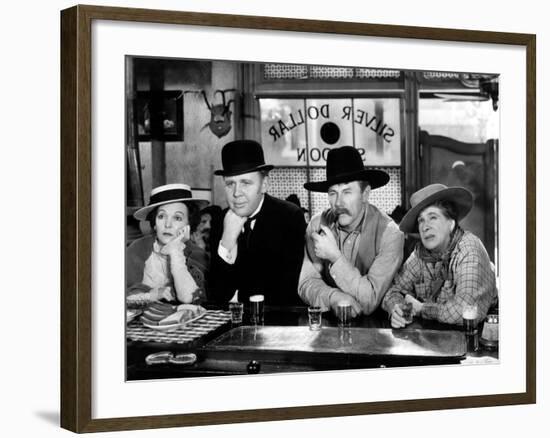 Ruggles Of Red Gap, Zasu Pitts, Charles Laughton, Charles Ruggles, Maude Eburne, 1935-null-Framed Photo