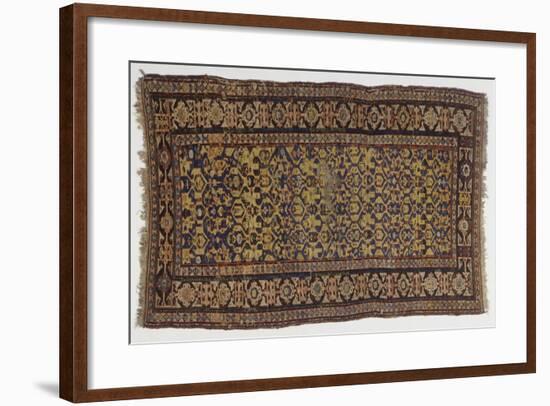 Rugs and Carpets: Azerbaijan - Woollen Kilim Carpet-null-Framed Giclee Print