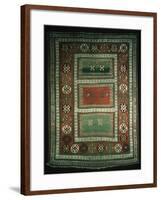 Rugs and Carpets: Caucasus Region - Kazak Borcialu Carpet-null-Framed Giclee Print