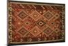 Rugs and Carpets: Iran - Kilim Qashqai Carpet-null-Mounted Giclee Print