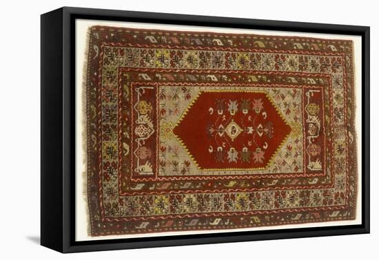 Rugs and Carpets: Turkey - Anatolia - Kirsehir Carpet-null-Framed Stretched Canvas