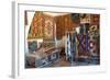 Rugs and Scarves at a Monastery, North Cyprus-Peter Thompson-Framed Photographic Print