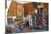 Rugs and Scarves at a Monastery, North Cyprus-Peter Thompson-Mounted Photographic Print