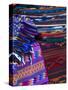 Rugs for Sale in Market, San Miguel De Allende, Mexico-Nancy Rotenberg-Stretched Canvas