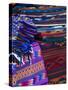 Rugs for Sale in Market, San Miguel De Allende, Mexico-Nancy Rotenberg-Stretched Canvas