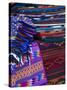 Rugs for Sale in Market, San Miguel De Allende, Mexico-Nancy Rotenberg-Stretched Canvas