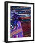 Rugs for Sale in Market, San Miguel De Allende, Mexico-Nancy Rotenberg-Framed Photographic Print