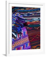 Rugs for Sale in Market, San Miguel De Allende, Mexico-Nancy Rotenberg-Framed Photographic Print