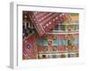 Rugs, Quartier Habous, New Medina, Casablanca, Morocco-Walter Bibikow-Framed Photographic Print