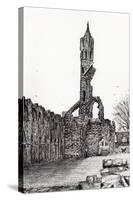 Ruin at St.Andrews, 2006,-Vincent Alexander Booth-Stretched Canvas