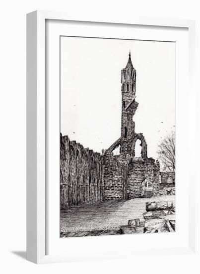 Ruin at St.Andrews, 2006,-Vincent Alexander Booth-Framed Giclee Print