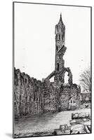 Ruin at St.Andrews, 2006,-Vincent Alexander Booth-Mounted Giclee Print