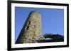 Ruin of the height castle of castle Staufeneck, Salach, Baden-Wurttemberg, Germany-Michael Weber-Framed Photographic Print