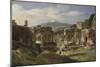 Ruine du théatre de Taormine (Sicile)-Achille Etna Michallon-Mounted Giclee Print