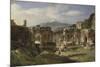 Ruine du théatre de Taormine (Sicile)-Achille Etna Michallon-Mounted Giclee Print