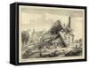 Ruined Building-Jacob Isaaksz Ruisdael-Framed Stretched Canvas