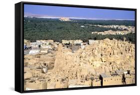 Ruined Citadel, Siwah, Egypt-Vivienne Sharp-Framed Stretched Canvas