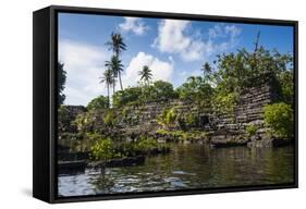 Ruined City of Nan Madol-Michael Runkel-Framed Stretched Canvas