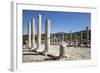 Ruined Colonnaded Main Street-Stuart Black-Framed Photographic Print