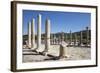 Ruined Colonnaded Main Street-Stuart Black-Framed Photographic Print