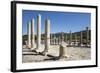 Ruined Colonnaded Main Street-Stuart Black-Framed Photographic Print