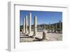 Ruined Colonnaded Main Street-Stuart Black-Framed Photographic Print