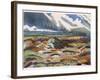 Ruined Country, Vimy, British Artists at the Front, Continuation of the Western Front, Nash, 1918-Paul Nash-Framed Giclee Print