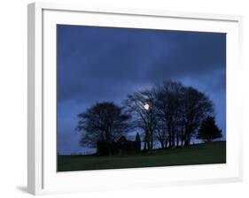 Ruined Farm Near Crieff, Perthshire, Scotland, United Kingdom, Europe-Jeremy Lightfoot-Framed Photographic Print